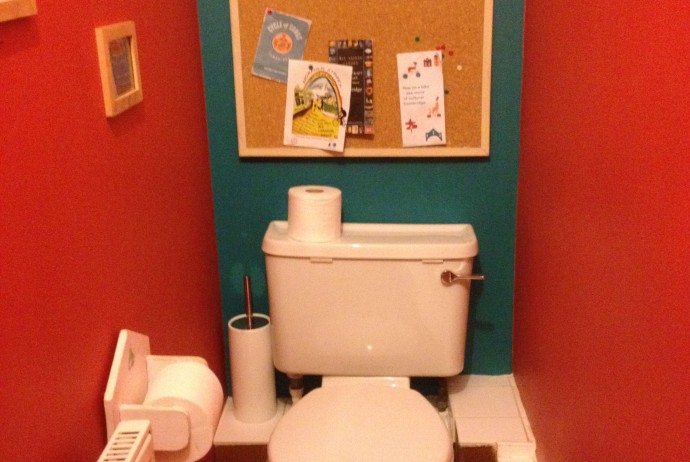 Downstairs wc